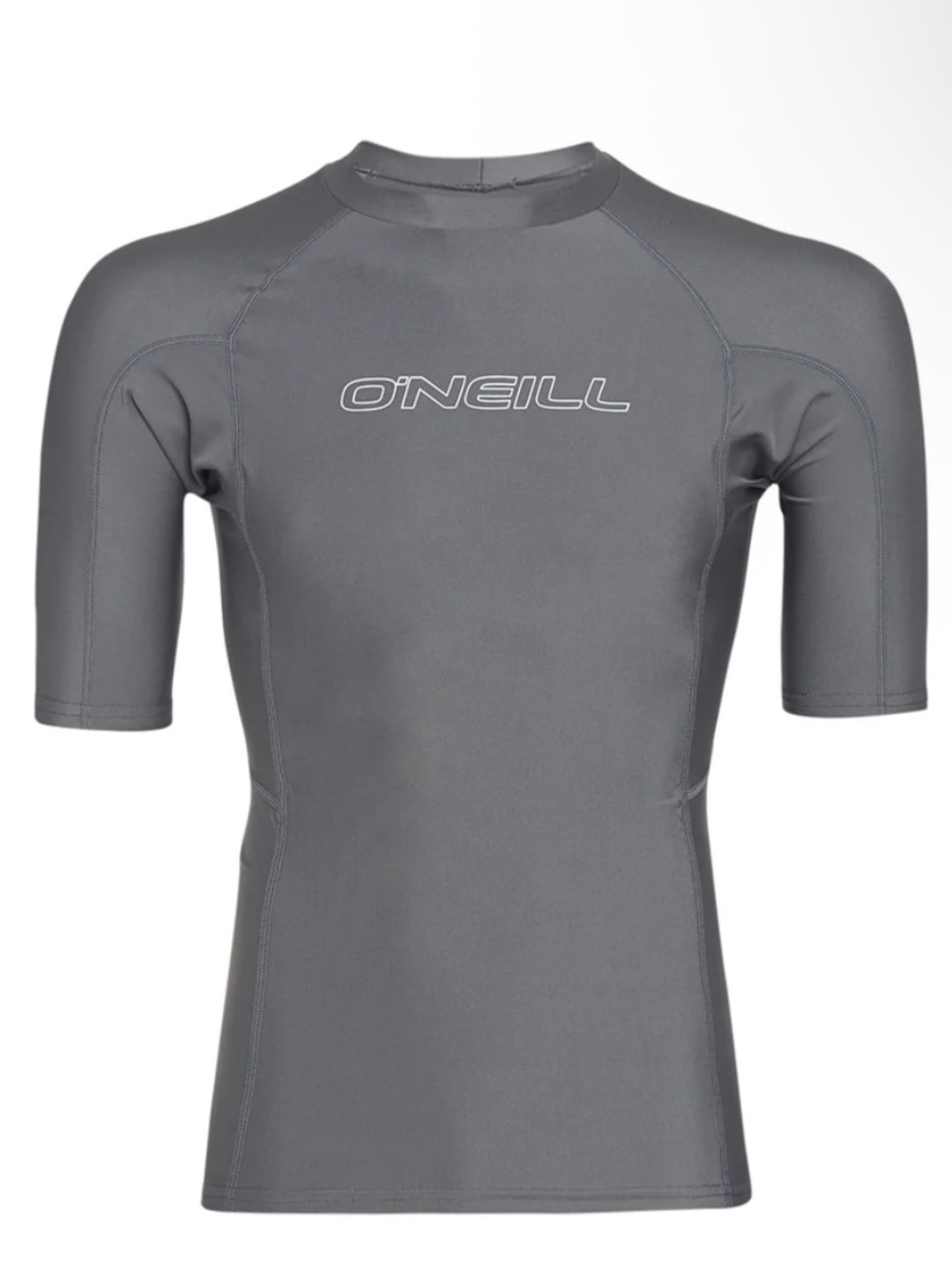 Men's Basic Skins Short Sleeve Crew Rashguard L